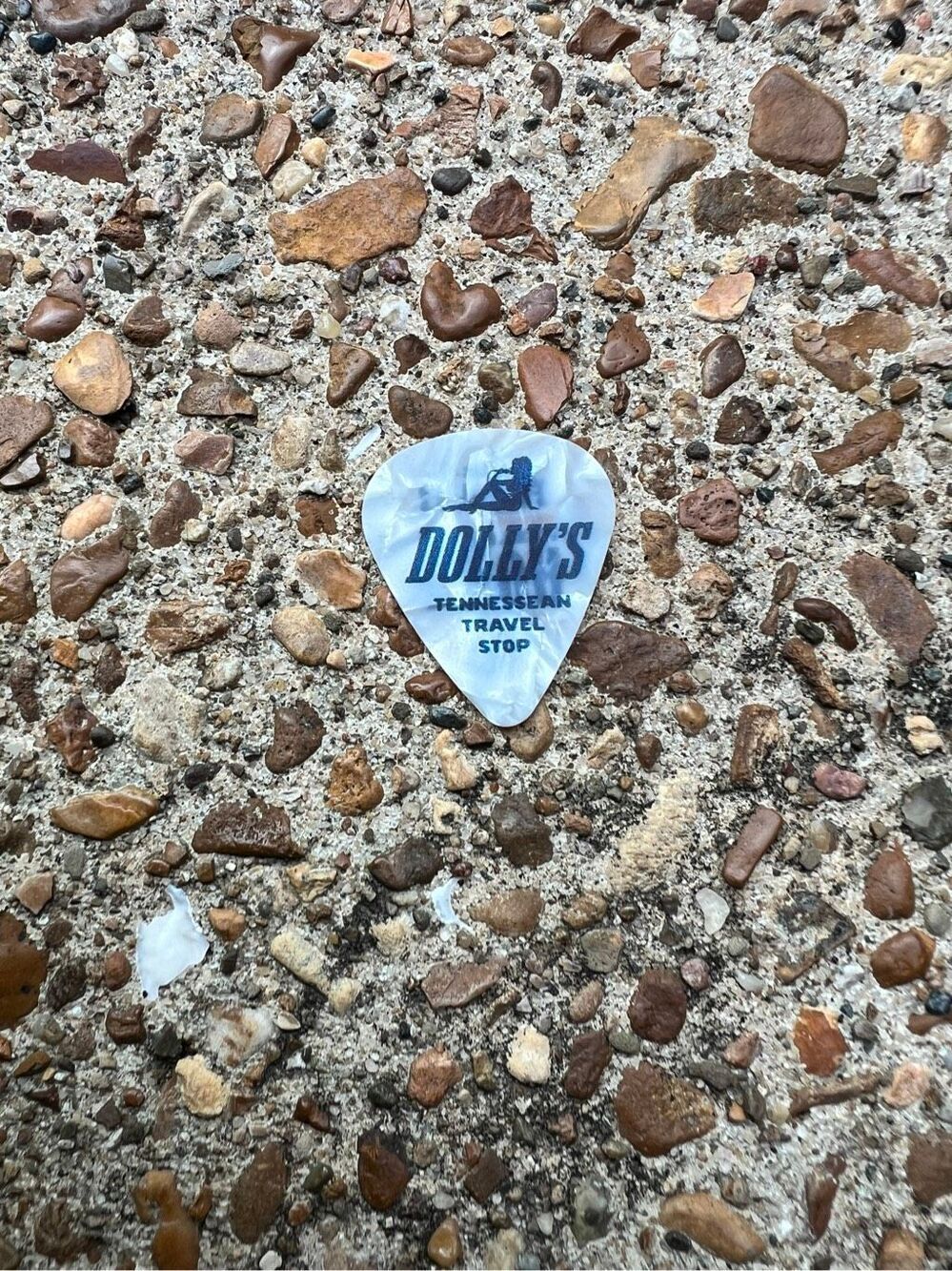 Dolly Parton Dolly’s Tennessean Travel Stop Promo only guitar pick NEW